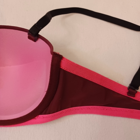 PINK Victoria's Secret Wear Everywhere Push Up Strapless Bra, 34C - Picture 8 of 13